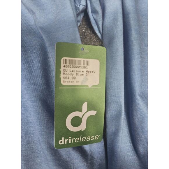 Over Under Hoodie Mens 3XL Moody Blue Leisure Hoody DriRelease Lightweight - Picture 4 of 10